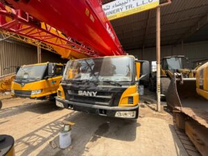 Sany Truck Crane 80 Tons Manual Boom (25 Tons Counter Weight)